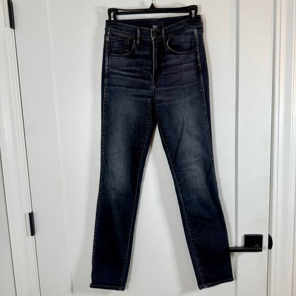 3×1 NYC Raven Night Bootcut Jeans Size 26 Dark Wash EUC - Picture 1 of 6